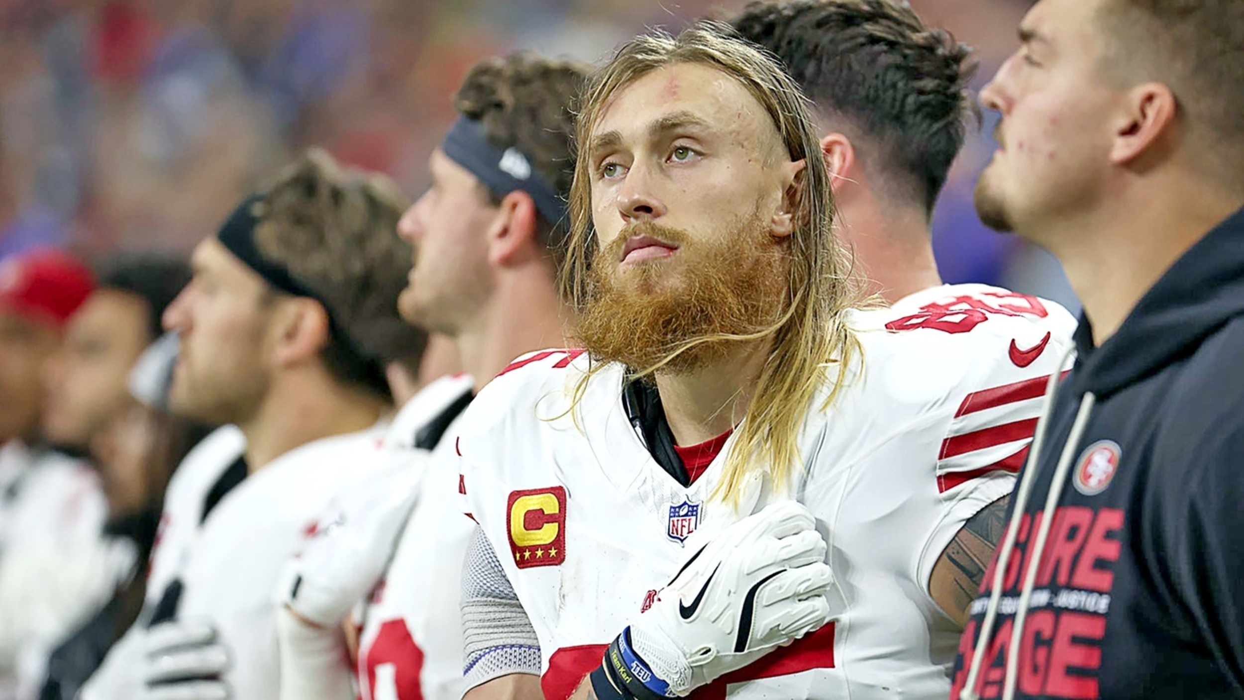 49ers' George Kittle posts one-word reaction after Seahawks hire Brian ...