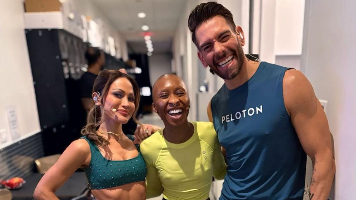 Peloton instructor Olivia Amato reveals she lent ‘Wicked’ star Cynthia ...