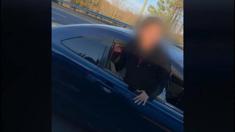 Racist road rage at red light caught on camera