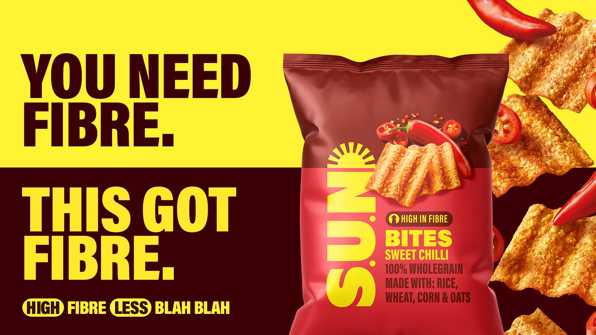 PepsiCo rebrands Sunbites with fibre focus