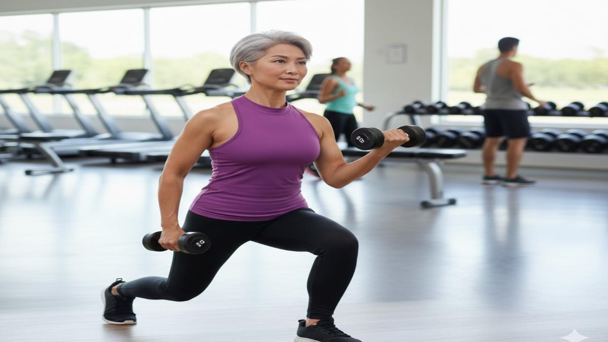 Elizabeth Hurleys 60-Something Routine That Skips the Gym