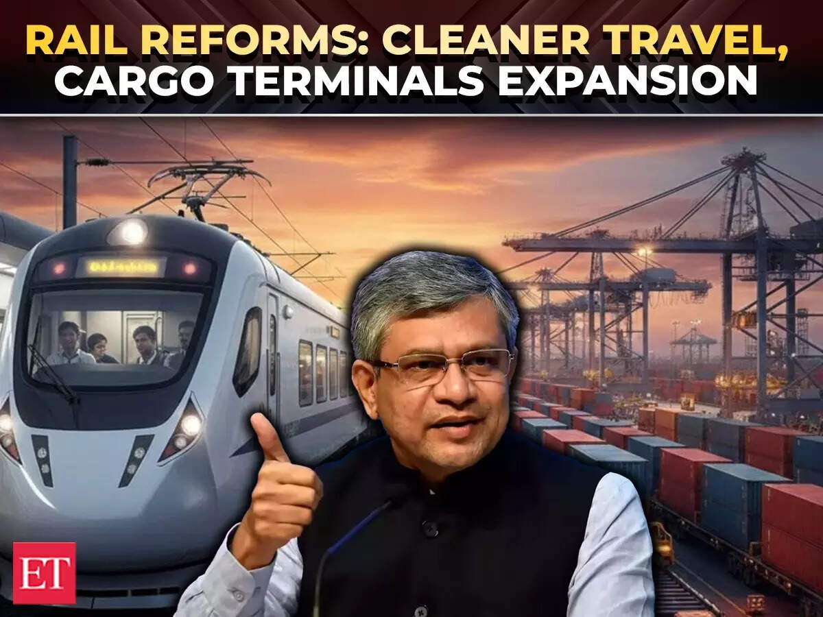 Railway reforms 2026: Cleaner coaches, better services, cargo terminals ...