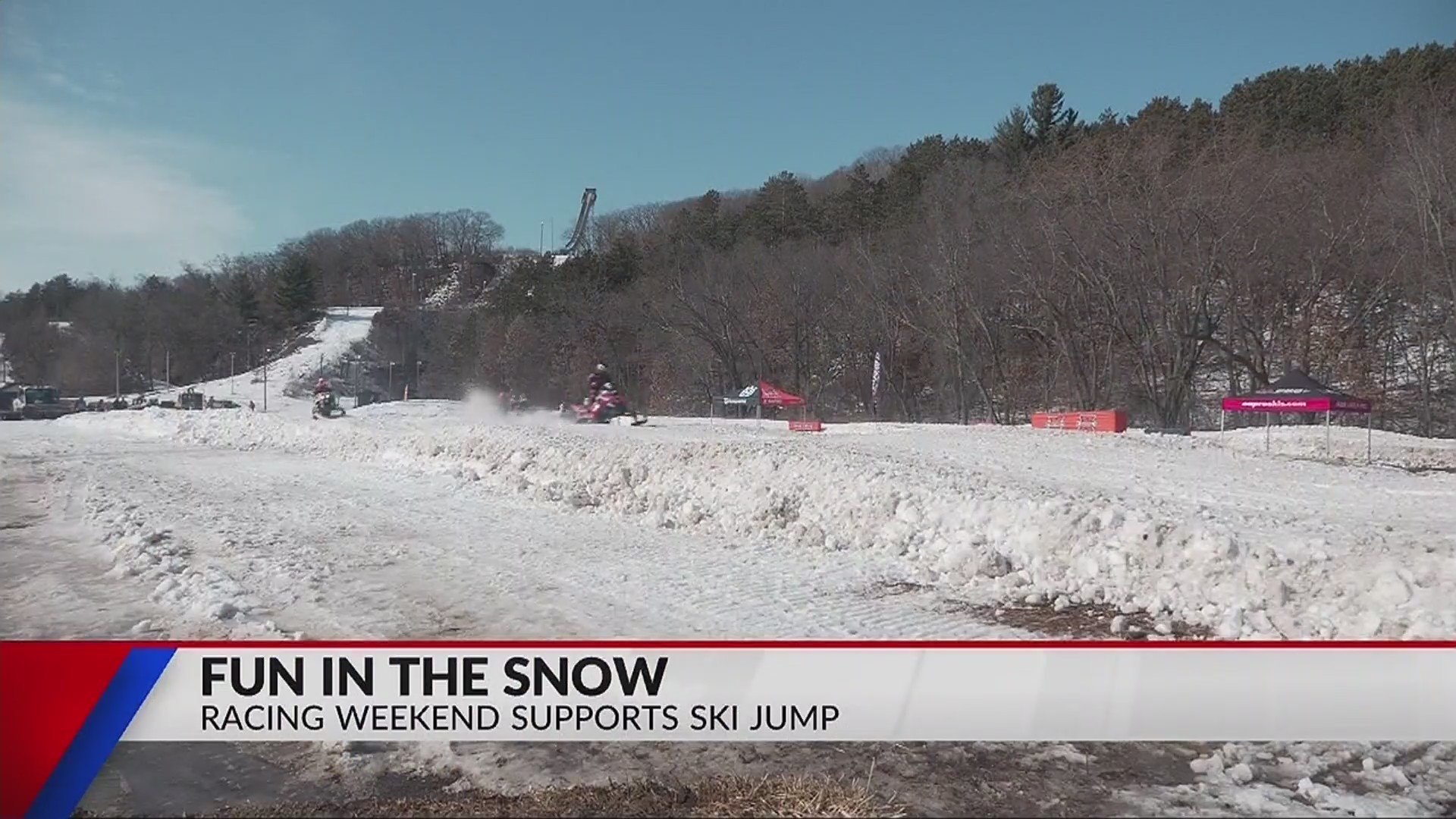 Snow Racing for Ski jump