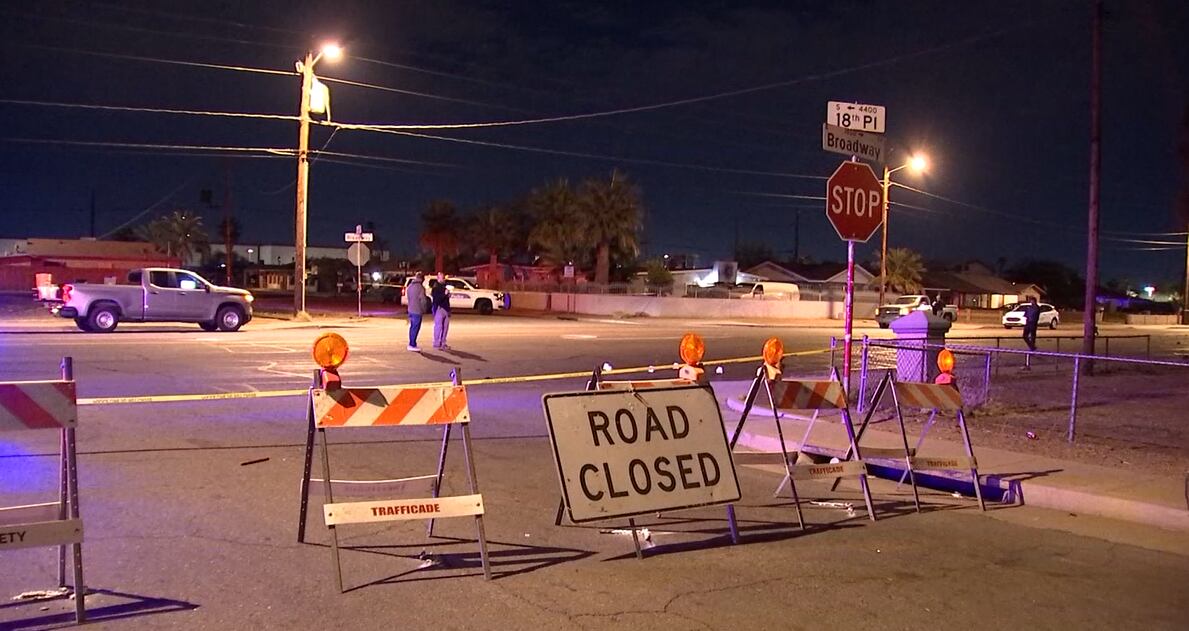 Pedestrian killed in hit-and-run crash in south Phoenix