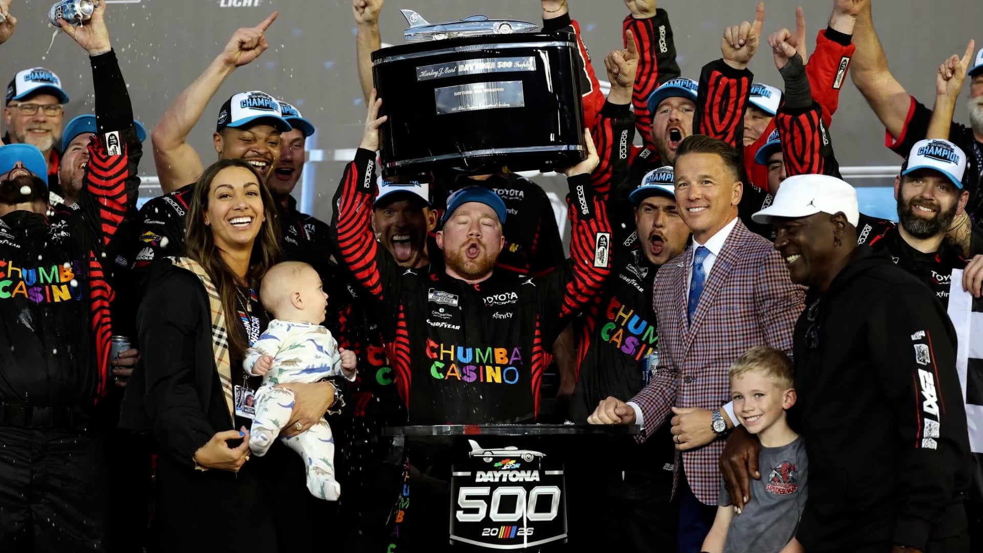 Jordan wins first Daytona 500 as racing 23XI owner