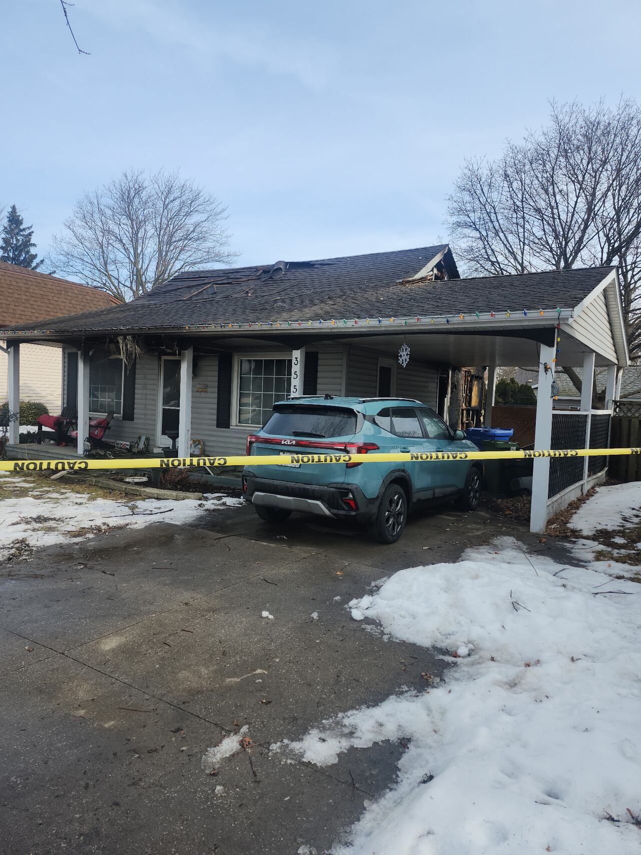 Police say arson suspected in Sunday fire that killed dog, injured man