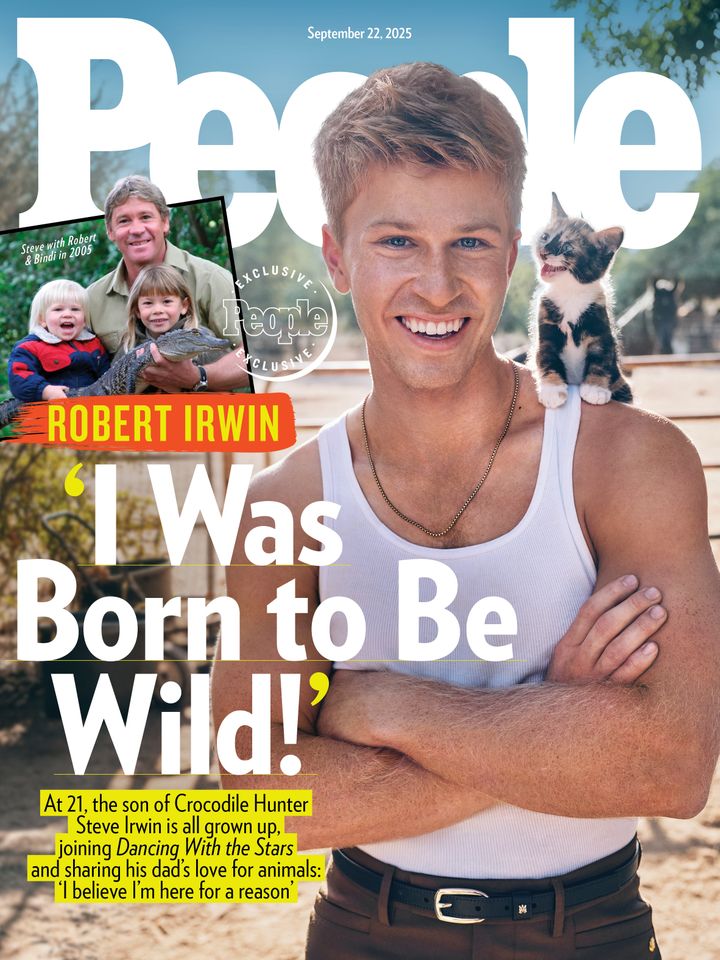Robert Irwin declares himself 'Khaki Sally' after joining role model on ...