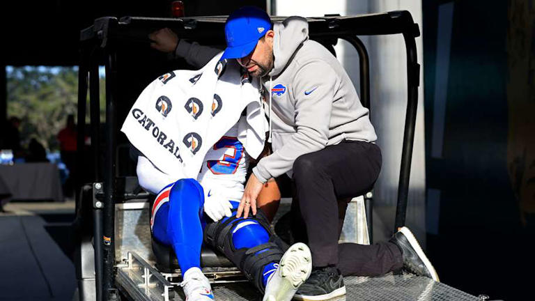 Graphic injury update displayed by Buffalo Bills' WR with free agency ...