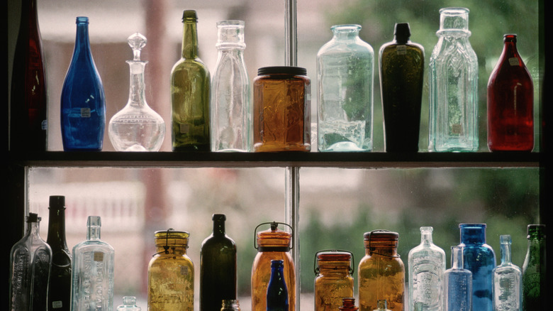 Give glass jars and vases a stunning vintage makeover without a drop of ...