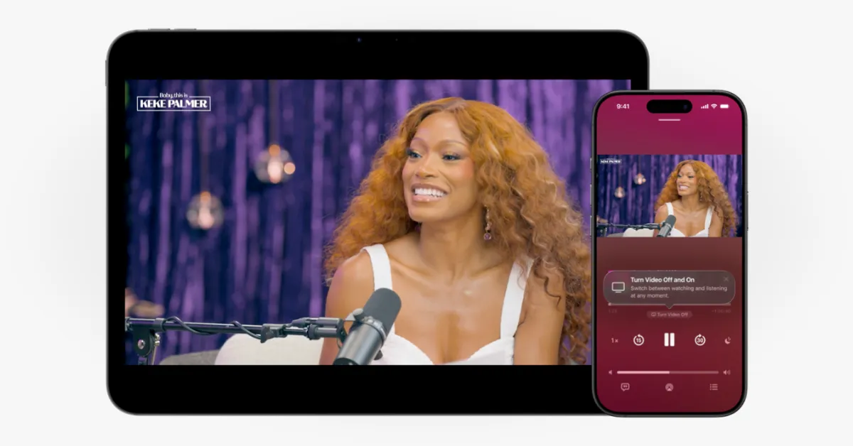 Apple to launch enhanced video podcasts experience within Podcasts app