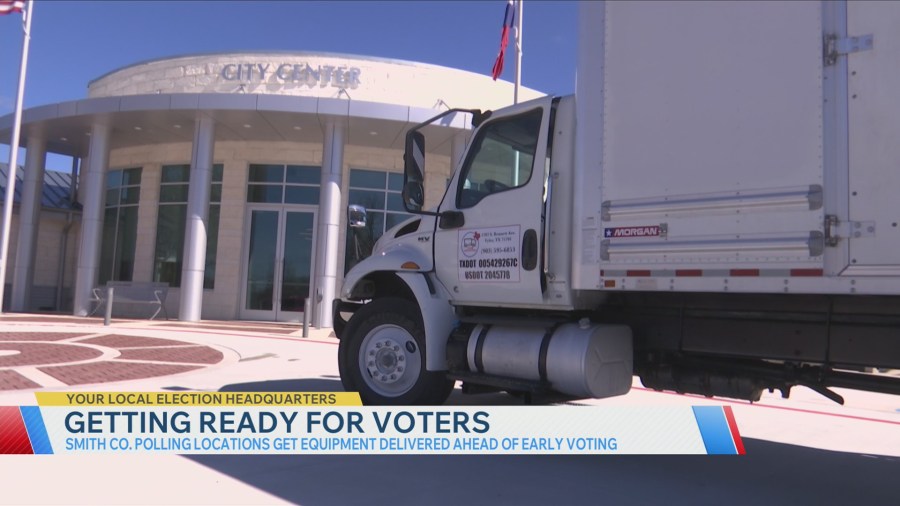 East Texas polling centers get ready for 2026 primary election