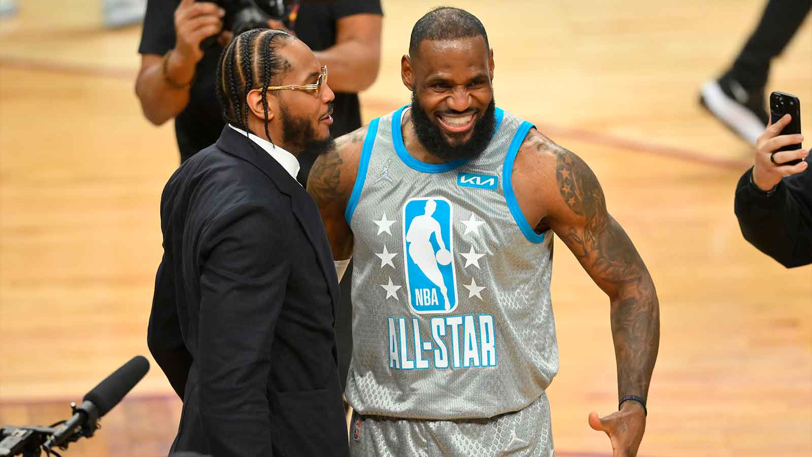 Carmelo Anthony dishes out harsh take on NBA without Lakers’ LeBron James