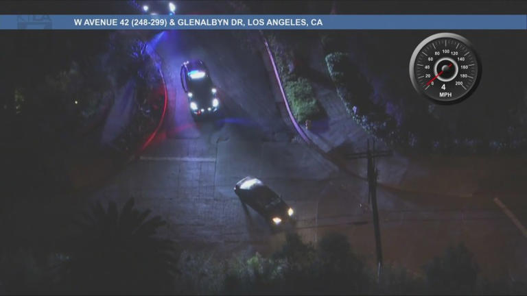Suspected DUI driver out of South Pasadena in custody after slow-speed ...