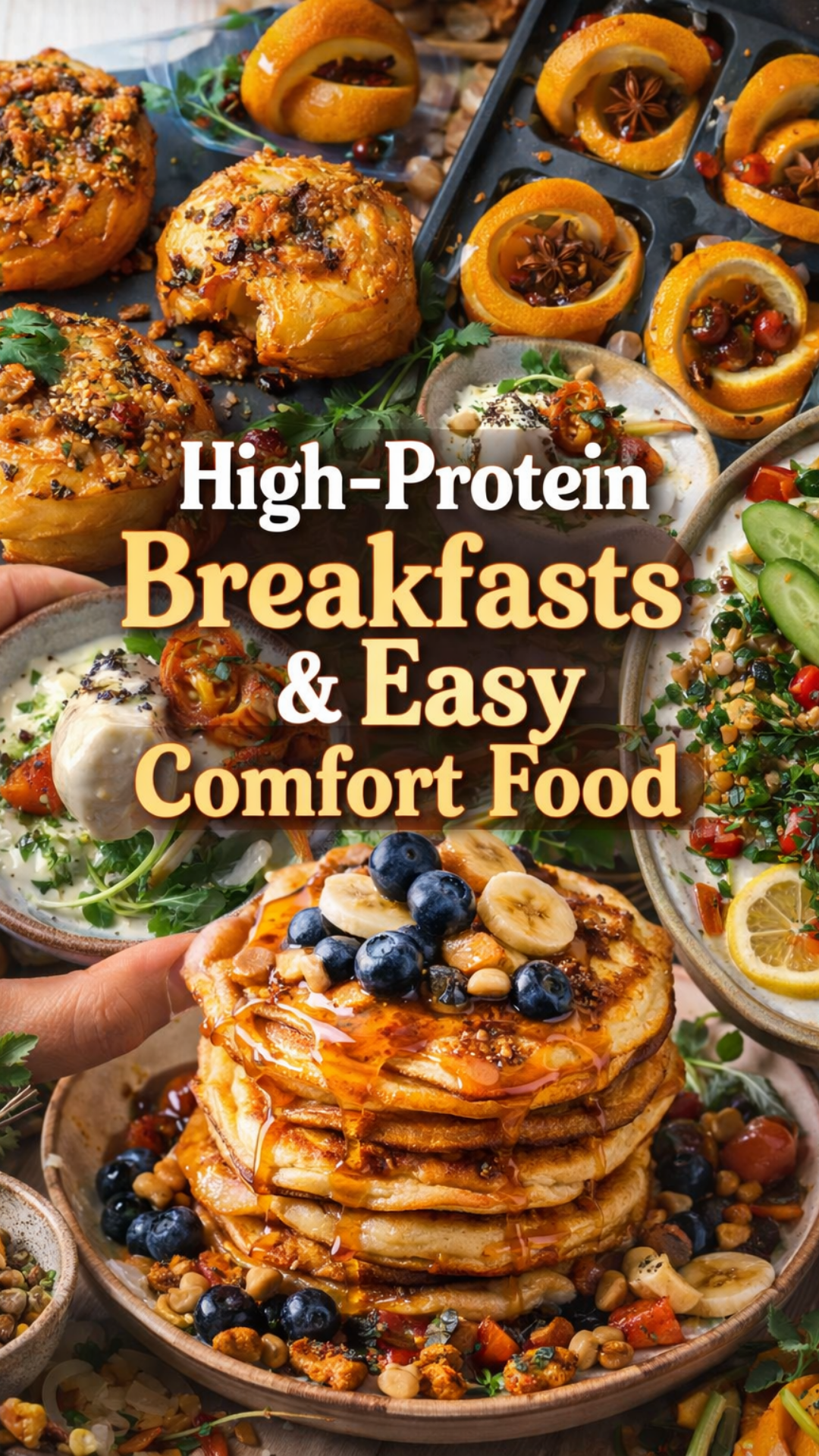 High-protein breakfasts & easy comfort food