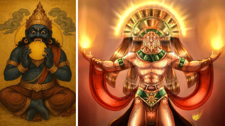 Surya Grahan: Interesting legends about solar eclipse in six ancient ...