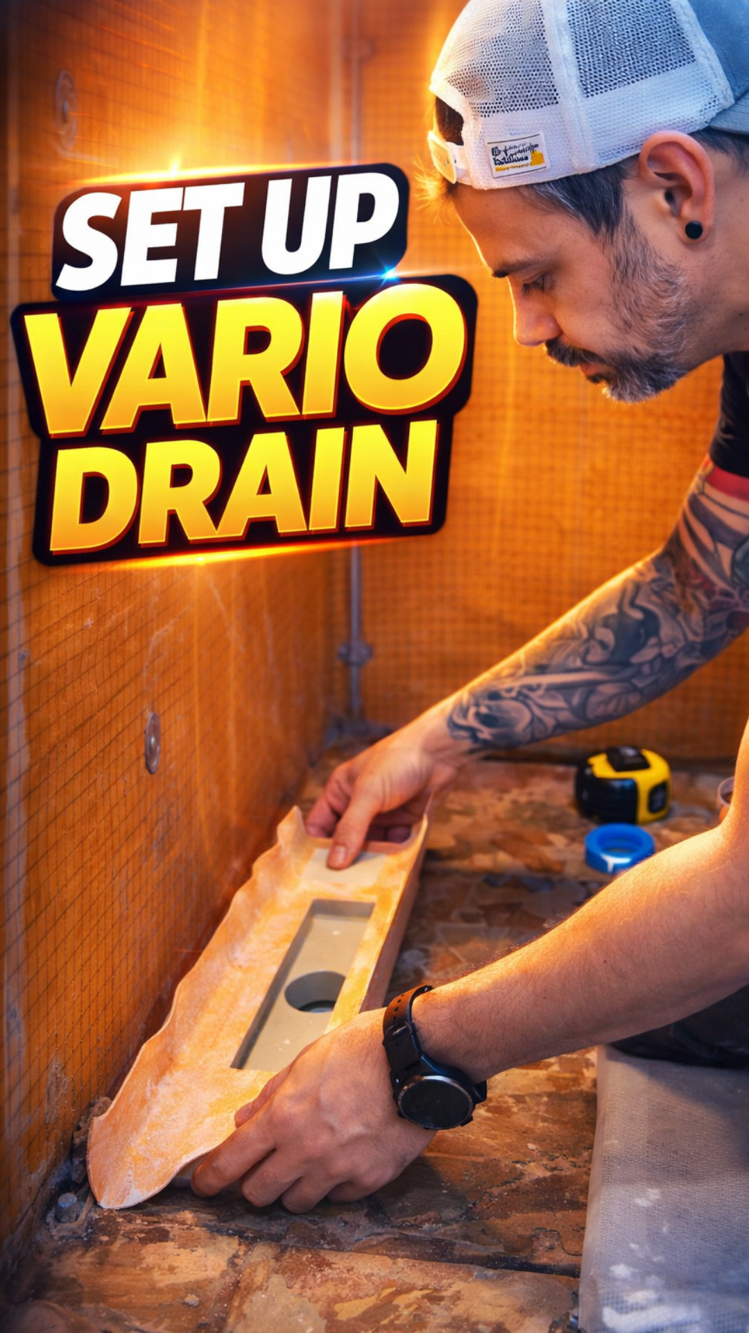 How to set up a vario drain system efficiently