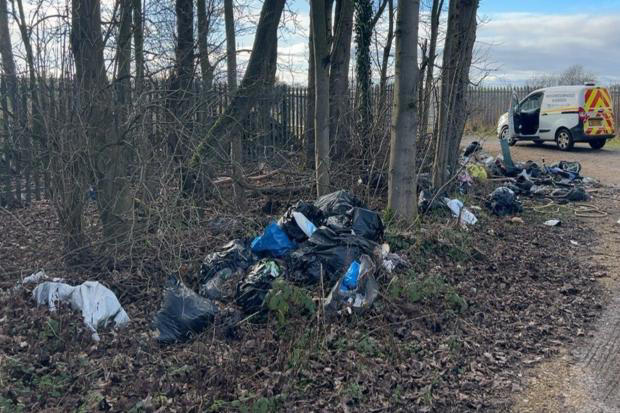 Bin bags, furniture and children's toys left dumped at County Durham ...