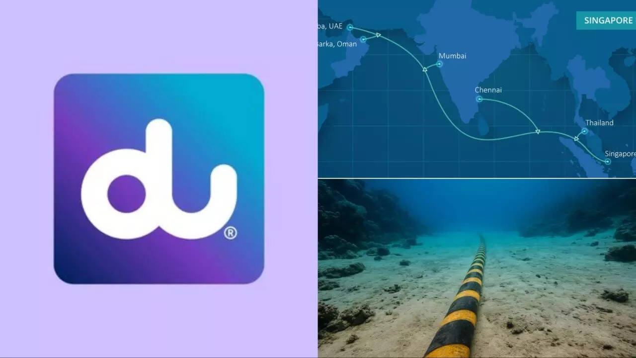 What is Singapore-India-Gulf subsea cable system that UAE's du is ...