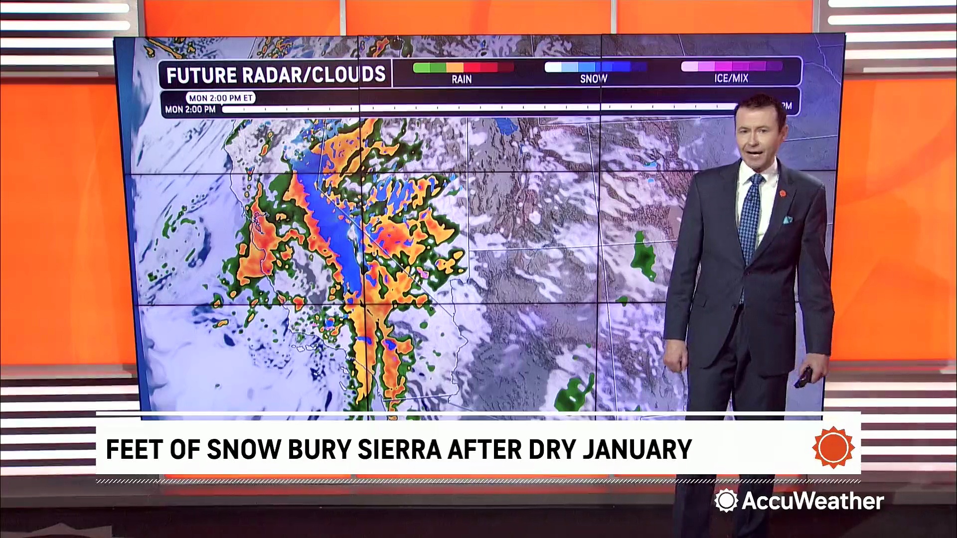 Multiple rounds of storms to soak Southern California and pile up ...
