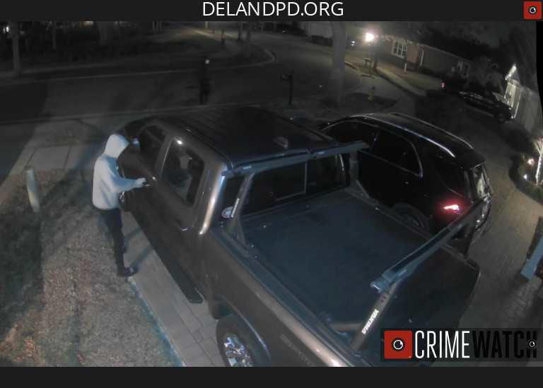 Suspects caught on video checking car doors in DeLand neighborhood ...