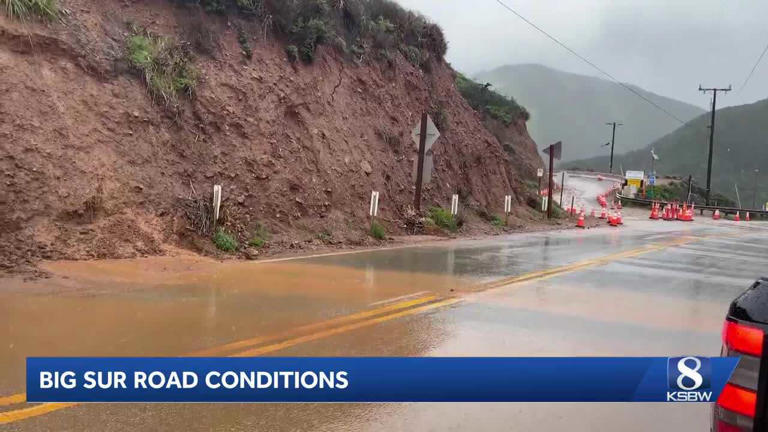 Rain or not, holiday visitors flock to Big Sur as locals urge caution ...