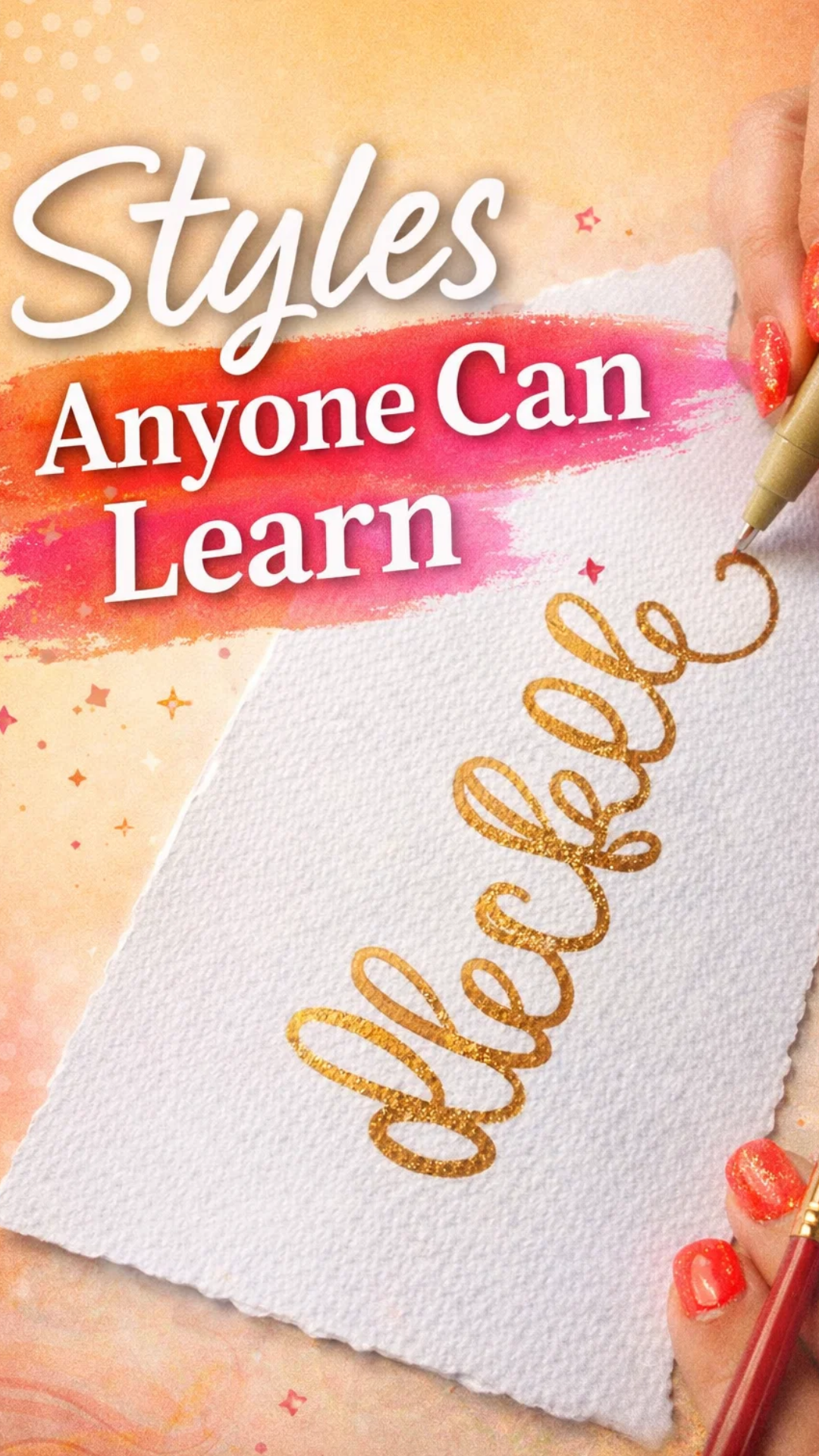 Easy hand lettering styles anyone can learn and master