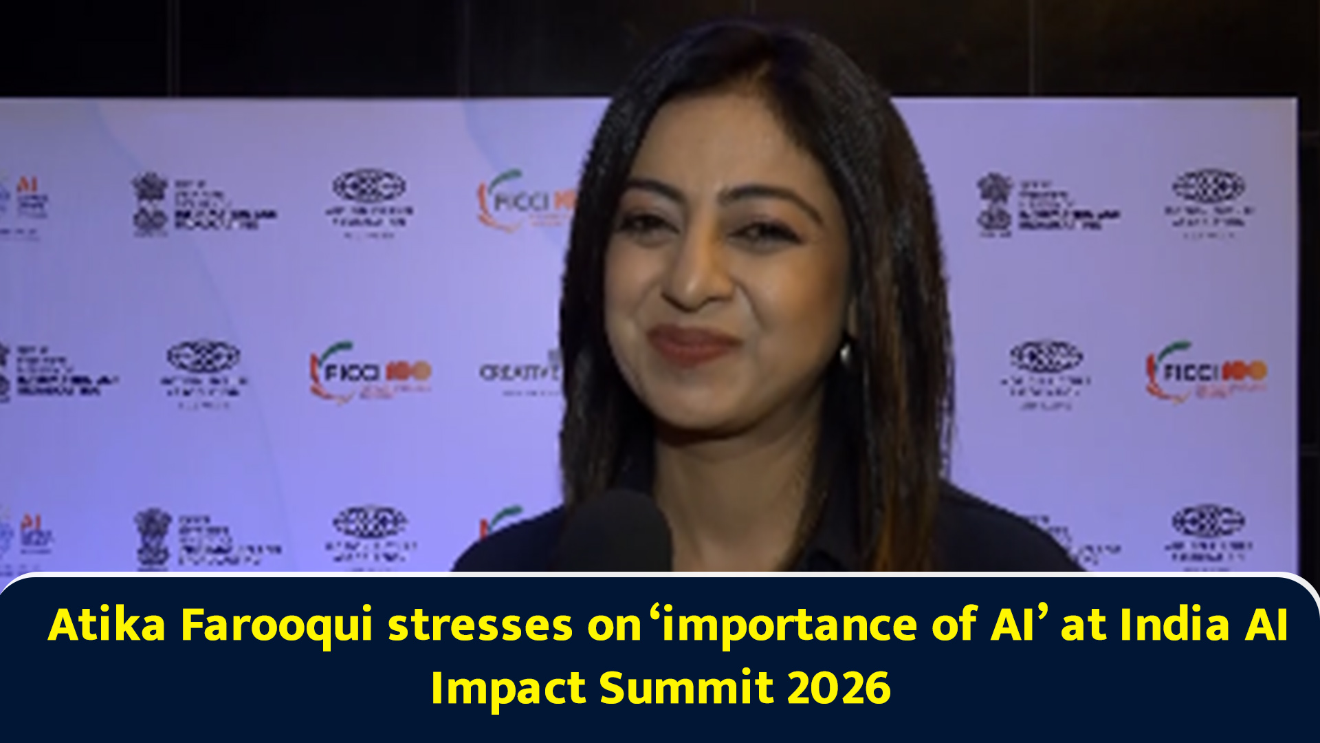 Atika Farooqui stresses on ‘importance of AI’ at India AI Impact Summit ...