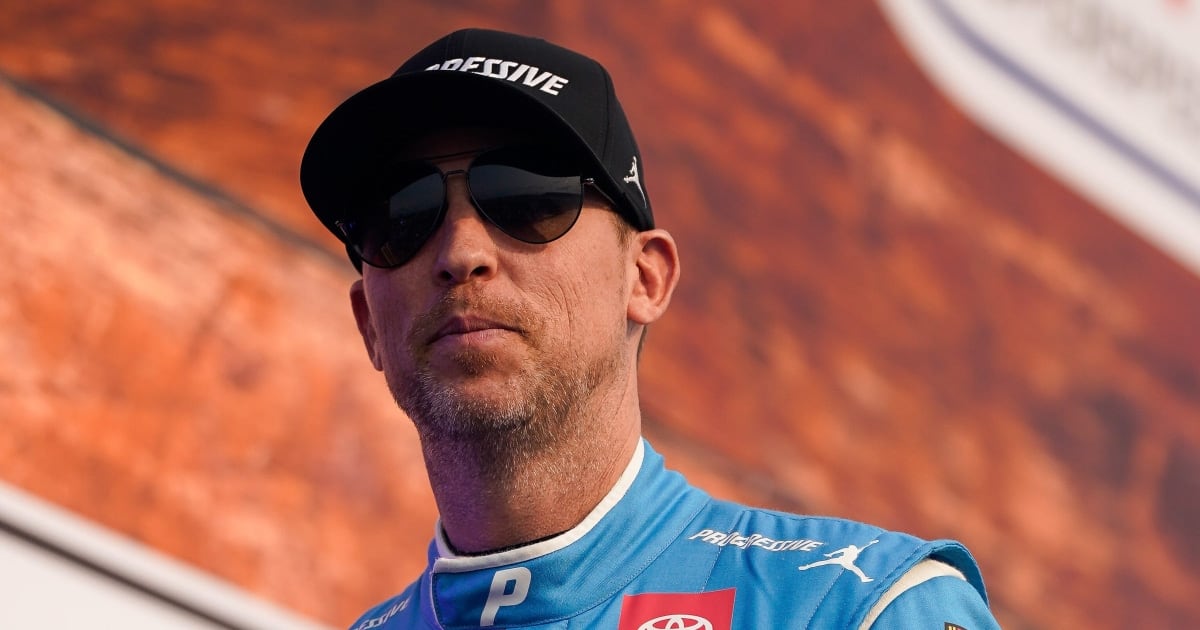 Denny Hamlin reacts to becoming Daytona 500 champion as 23XI Racing co ...