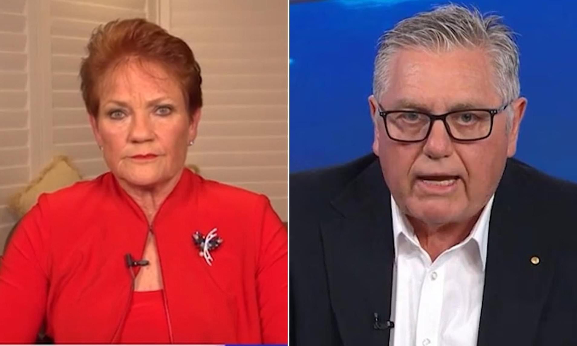'Really wrong' Ray Hadley blasts Pauline Hanson after explosive