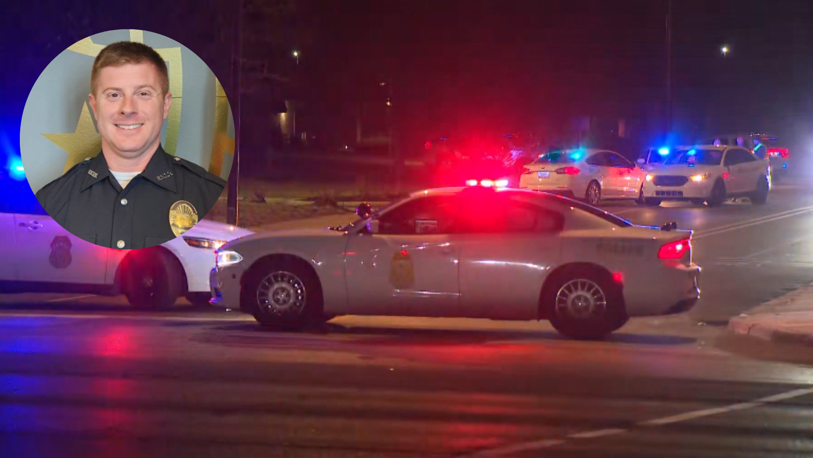 1 officer killed, 1 hurt after being shot near Indianapolis; suspect in ...