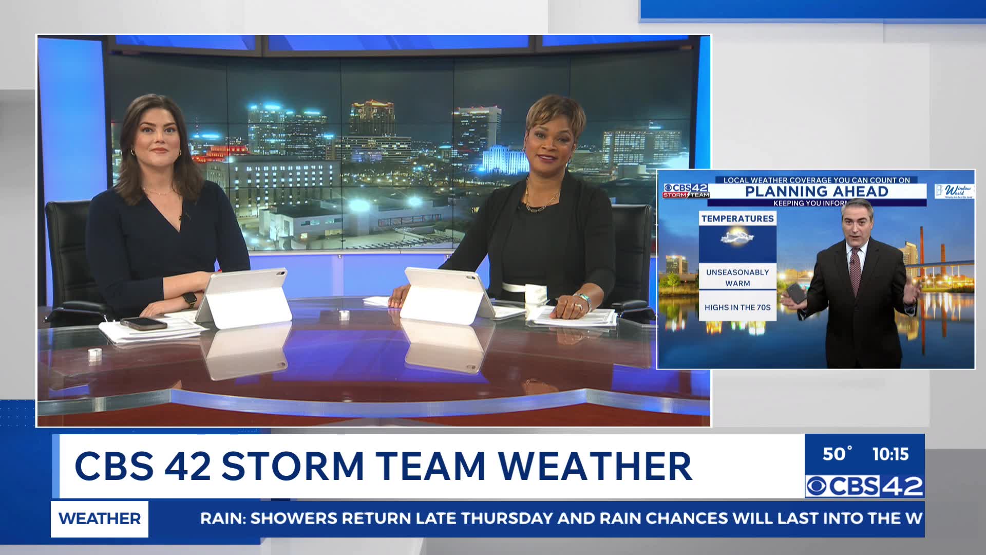 Mild Mardi Gras before possible strong storms this weekend - CBS42 News ...