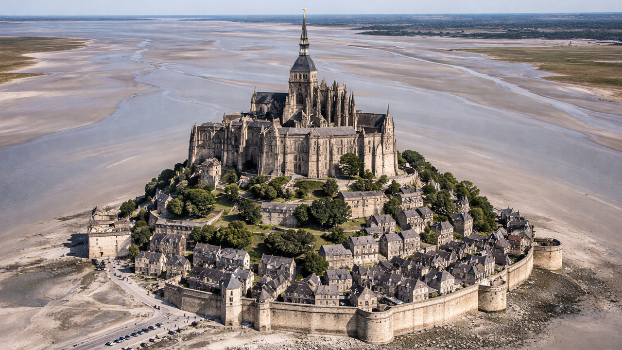 The Island That Rises from the Tides