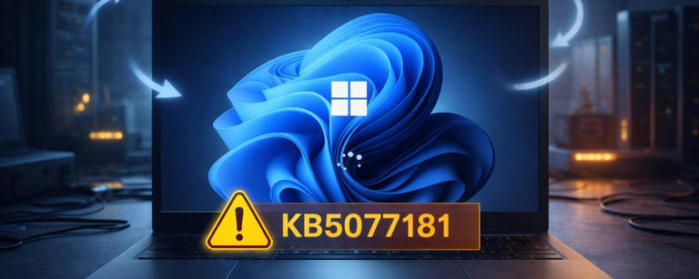 Windows 11 KB5077181 causa boot loop e blocchi dopo aggiornamento