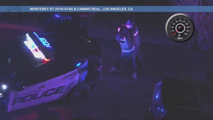 Suspected DUI driver out of South Pasadena in custody after slow-speed ...