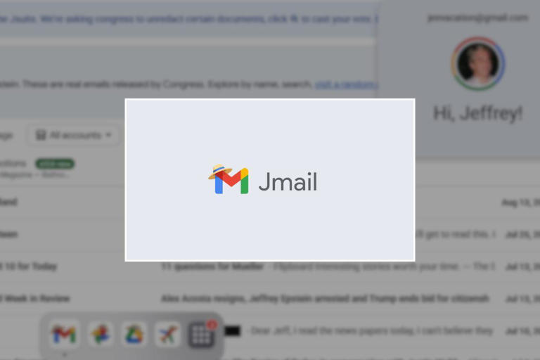 What is Jmail? The website letting anyone browse Jeffrey Epstein's ...