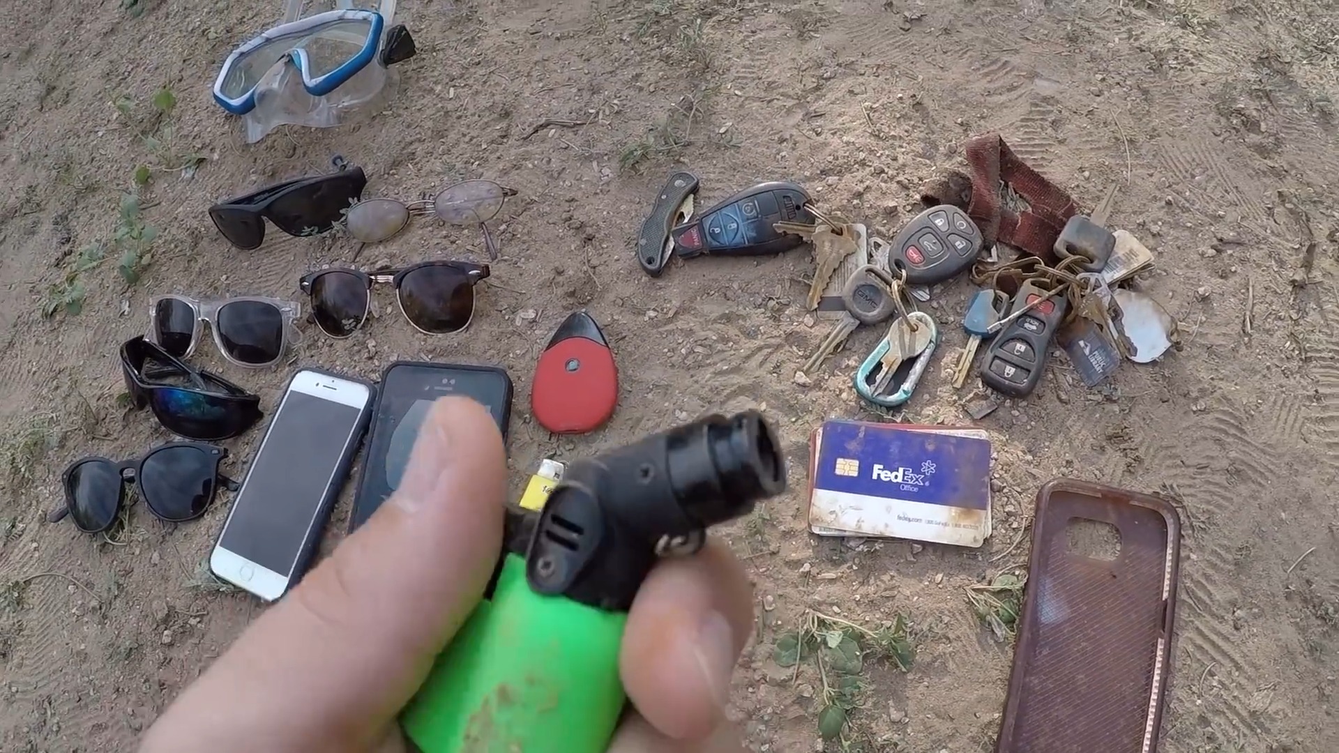 Two iPhones deep underwater and they still worked (owner returned)