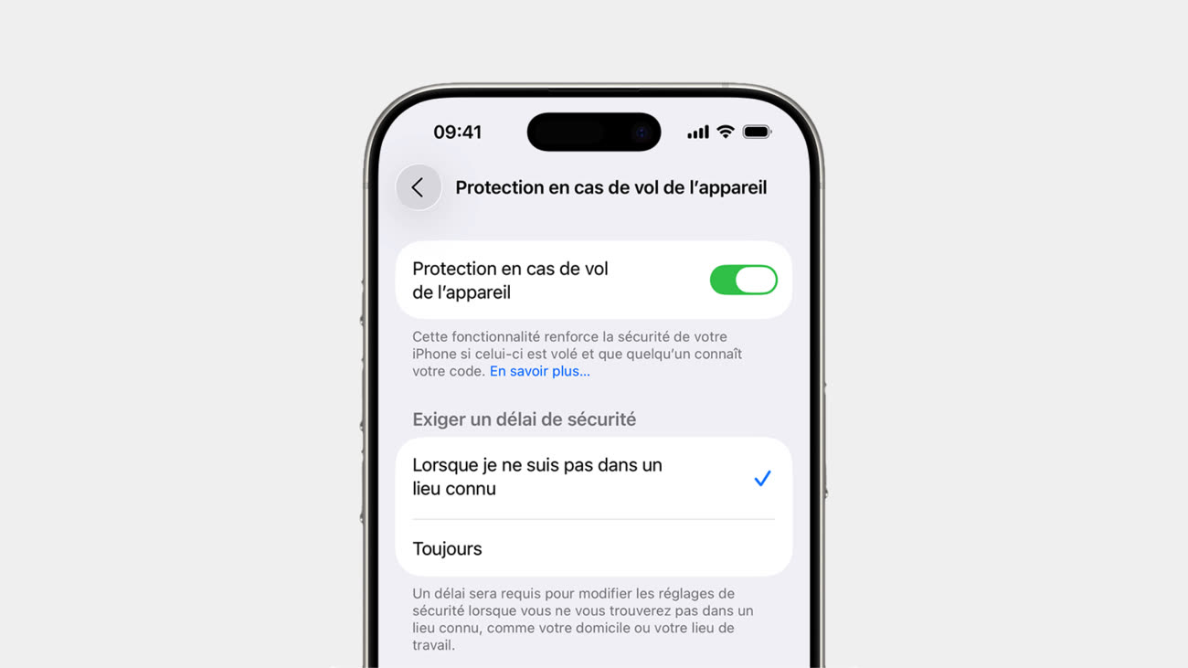 iOS 26.4 active par défaut une protection anti-vol qui peut ralentir la ...
