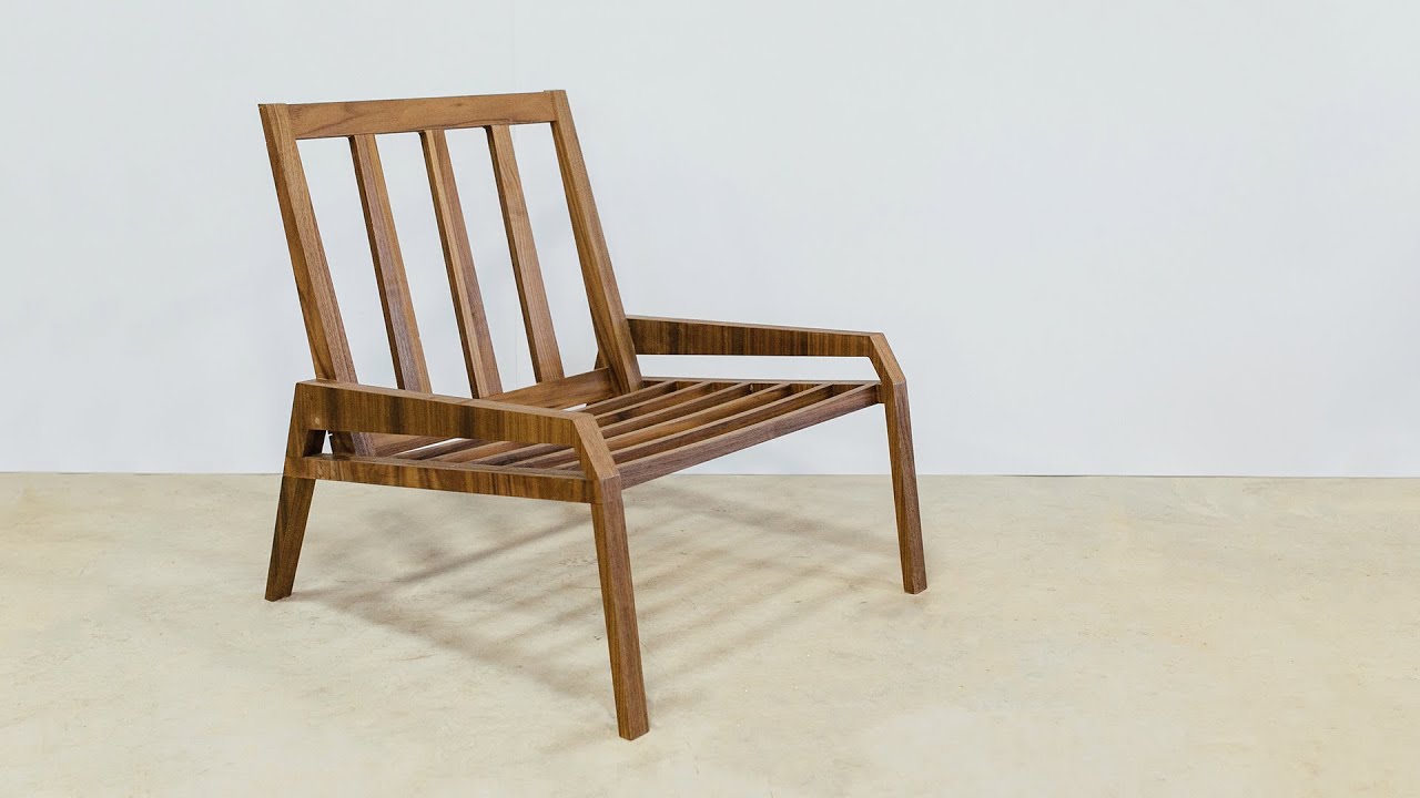 How to build a plywood lounge chair