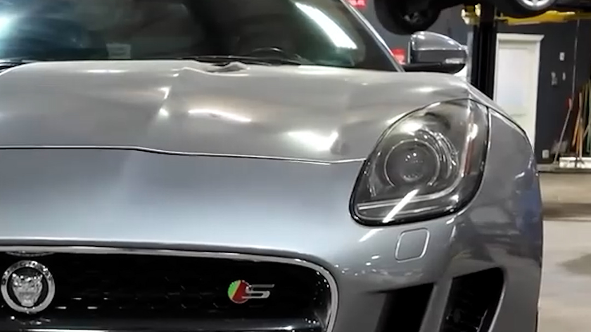 Auction F-Type’s shocking repair bill