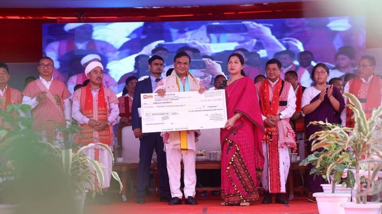 Assam CM distributes welfare cheques in Diphu, announces enhanced aid ...