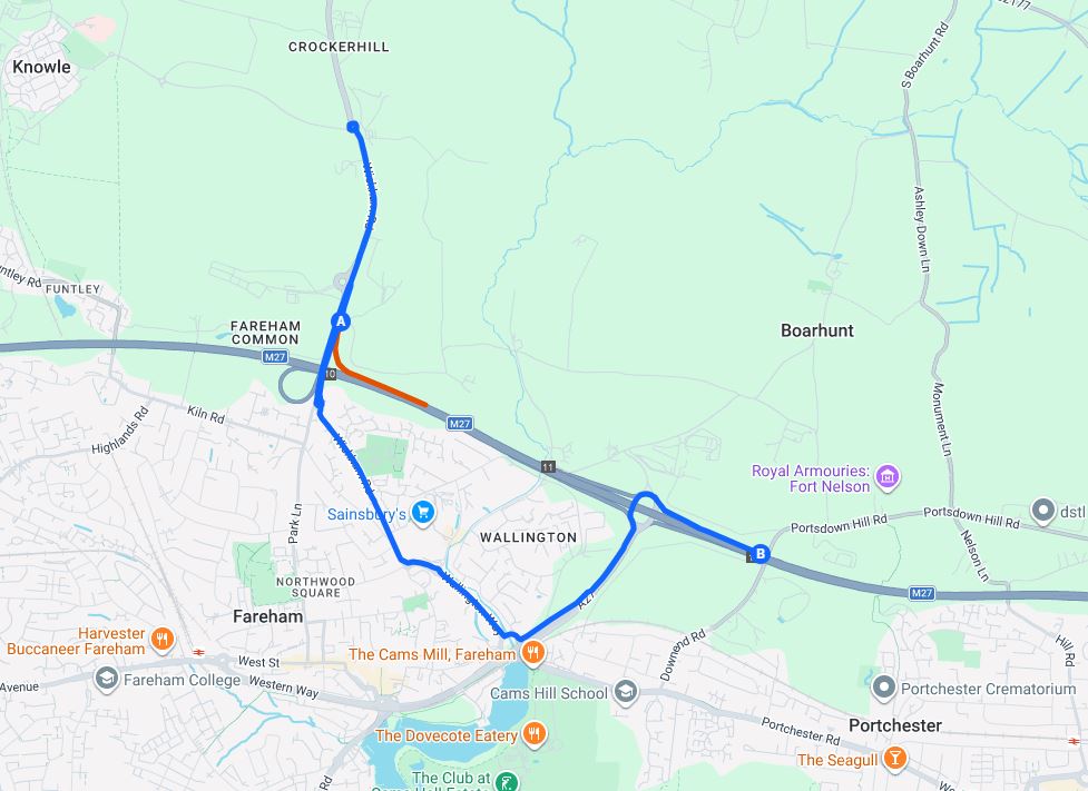 M27 closures as work continues on the multi-million pound junction 10 ...