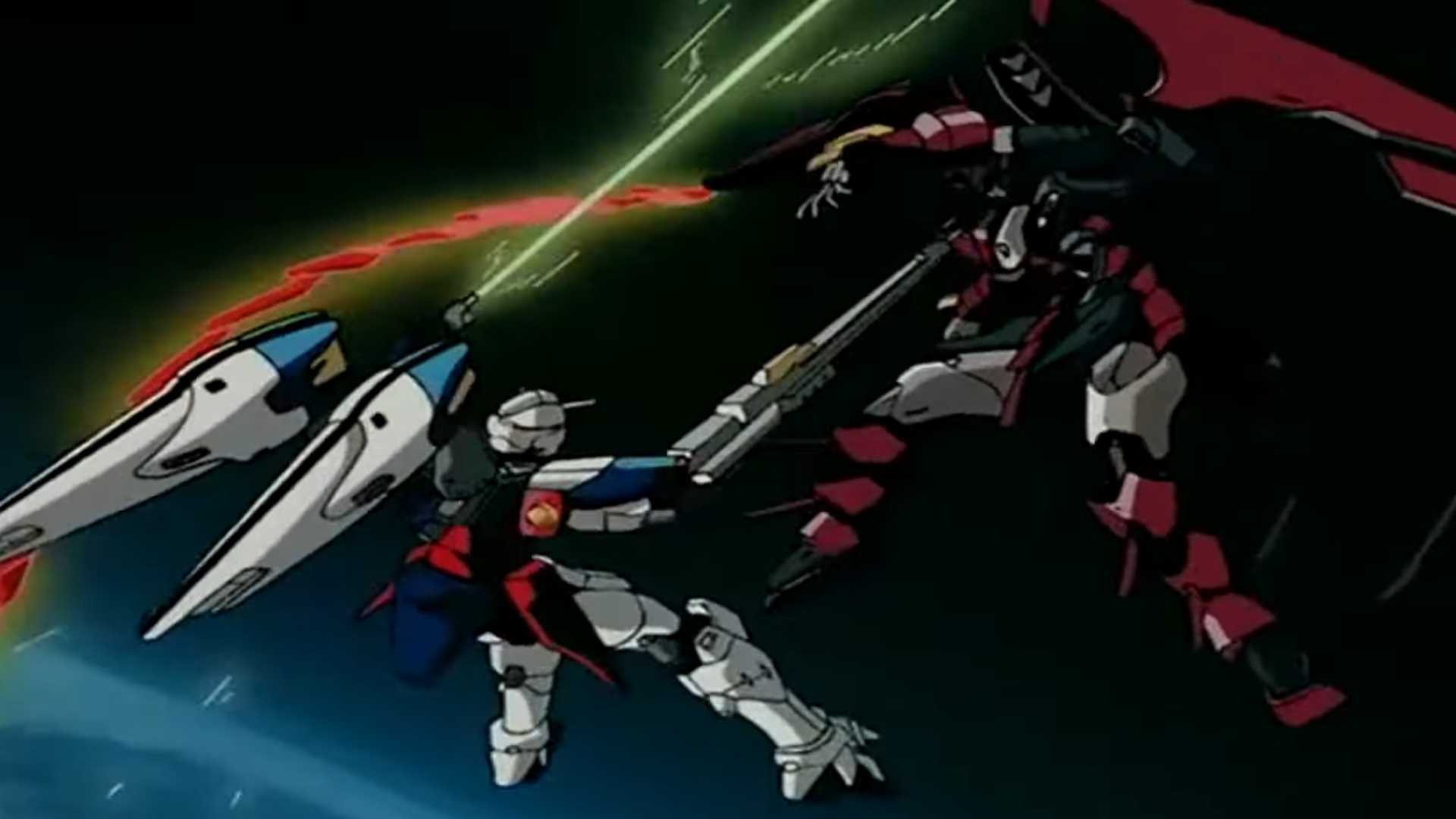 Wing Gundam Zero vs Epyon Gundam