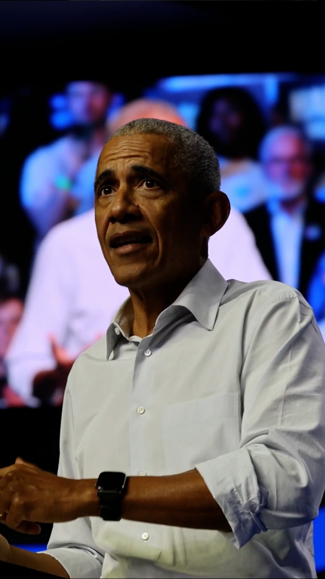 Obama addresses racist AI ape video shared by Trump
