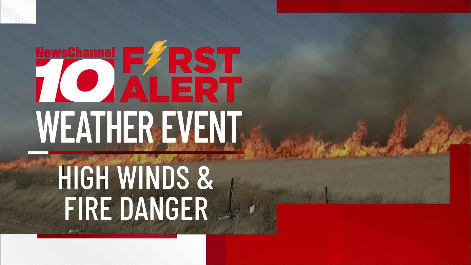 First alert: Wildfire threats continue Thursday