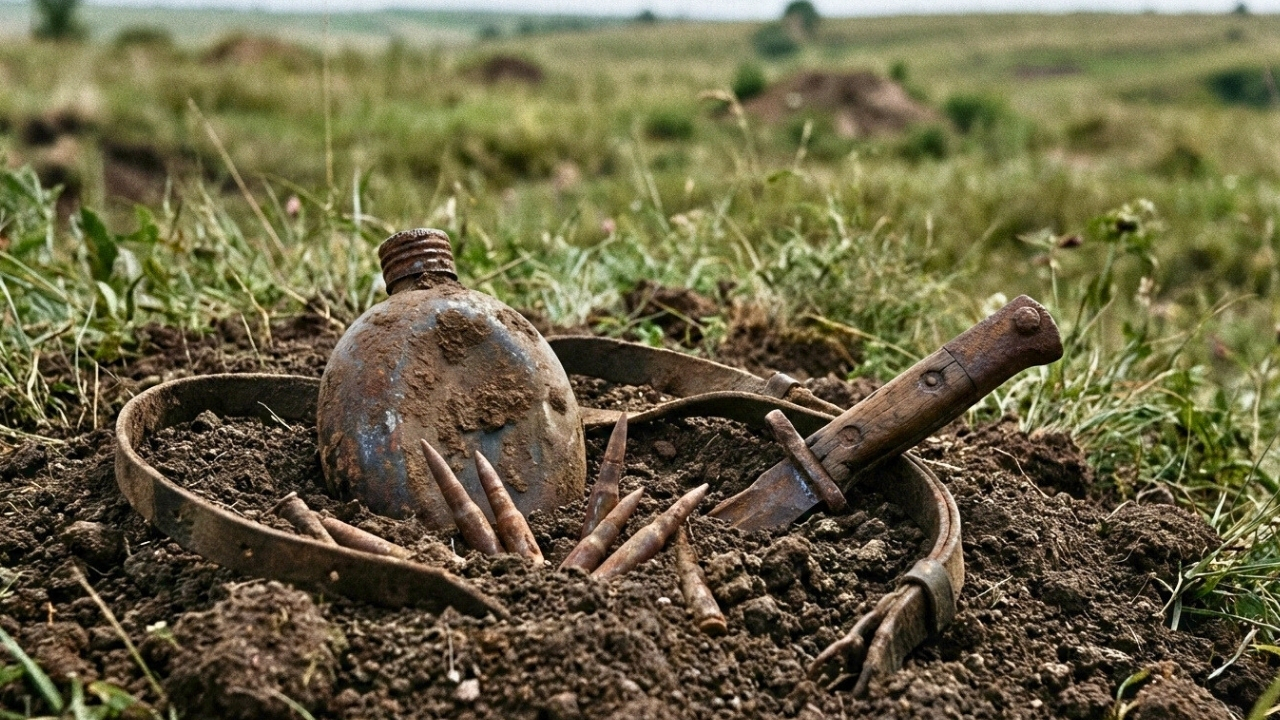 Forgotten Western Front battlefield still hides wartime equipment