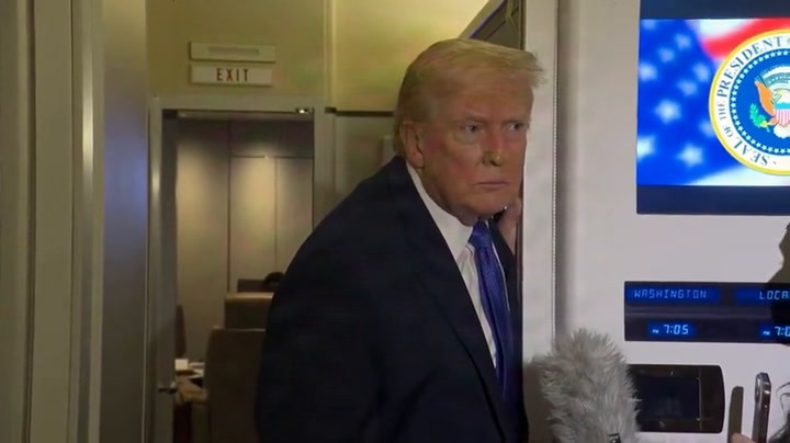 Trump cornered on Epstein files 'cover-up' claim