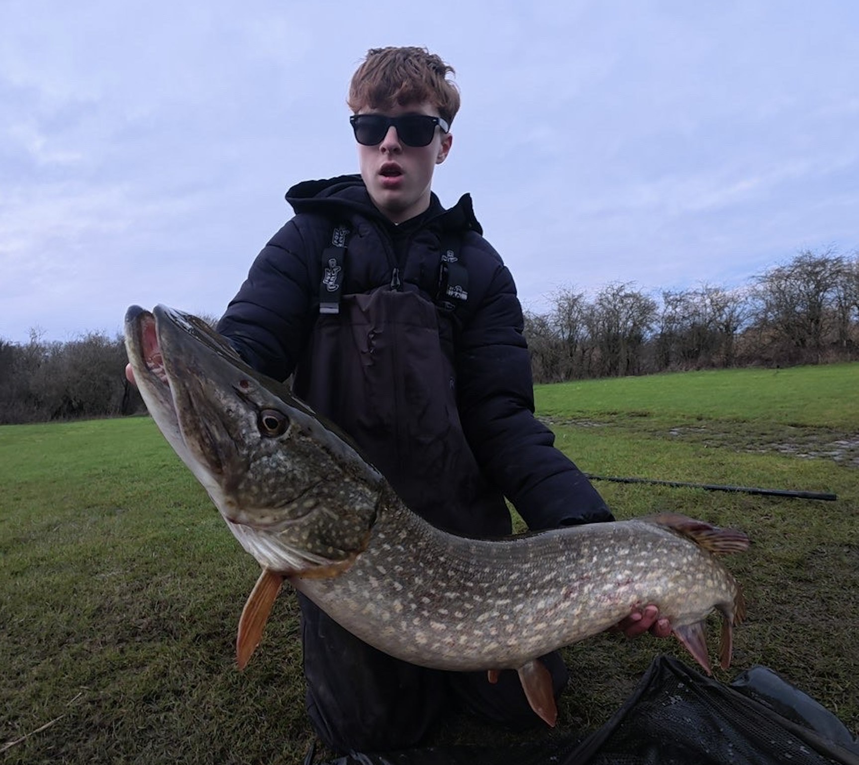Locals stunned by angler’s personal best river pike