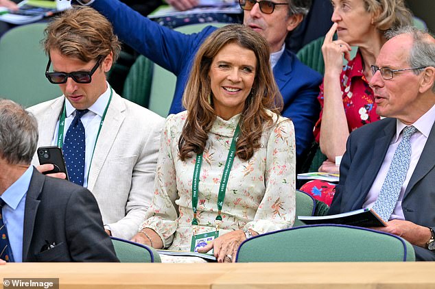 Annabel Croft, 59, to become a grandmother for second time as son ...