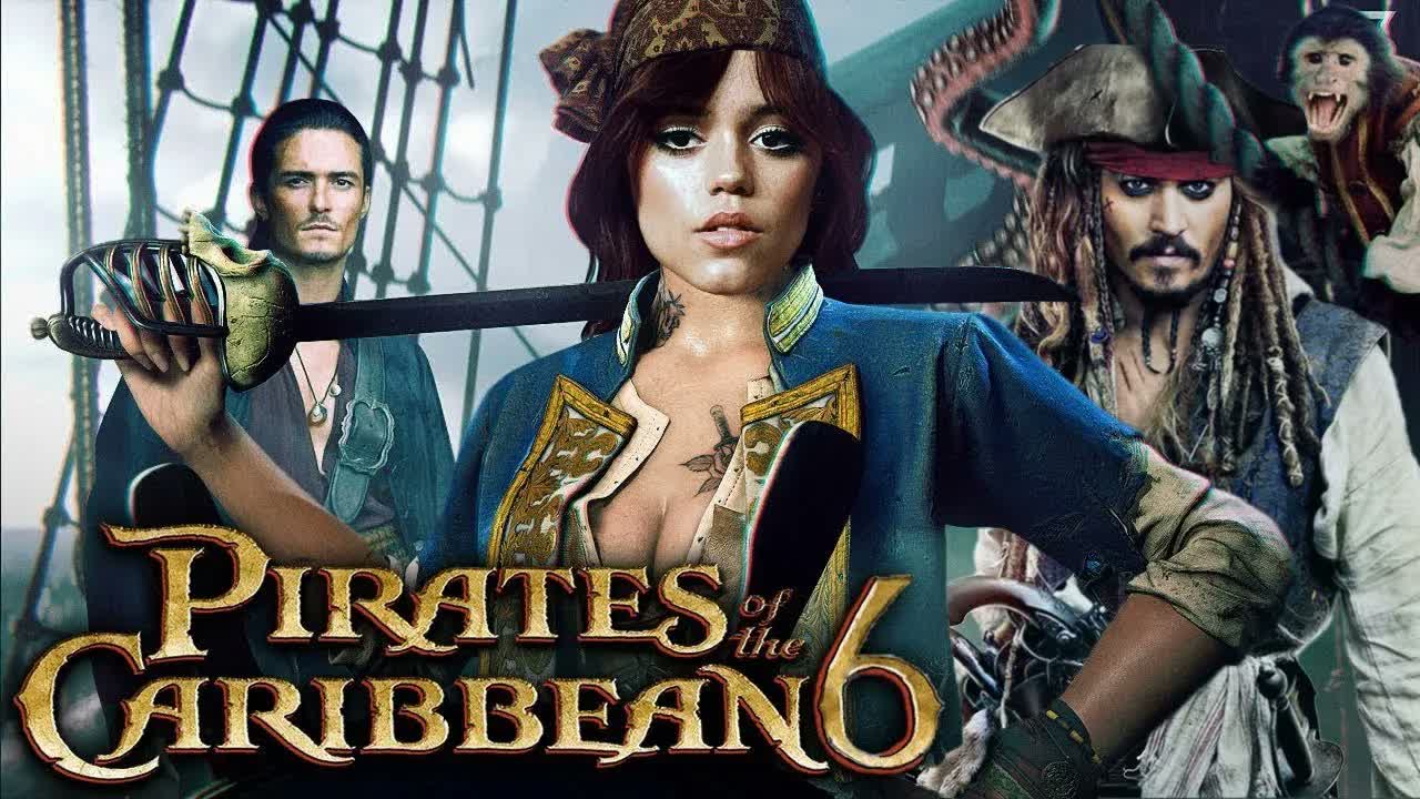 Pirates of the Caribbean 6 (2026) Johnny Depp & Jenna Ortega