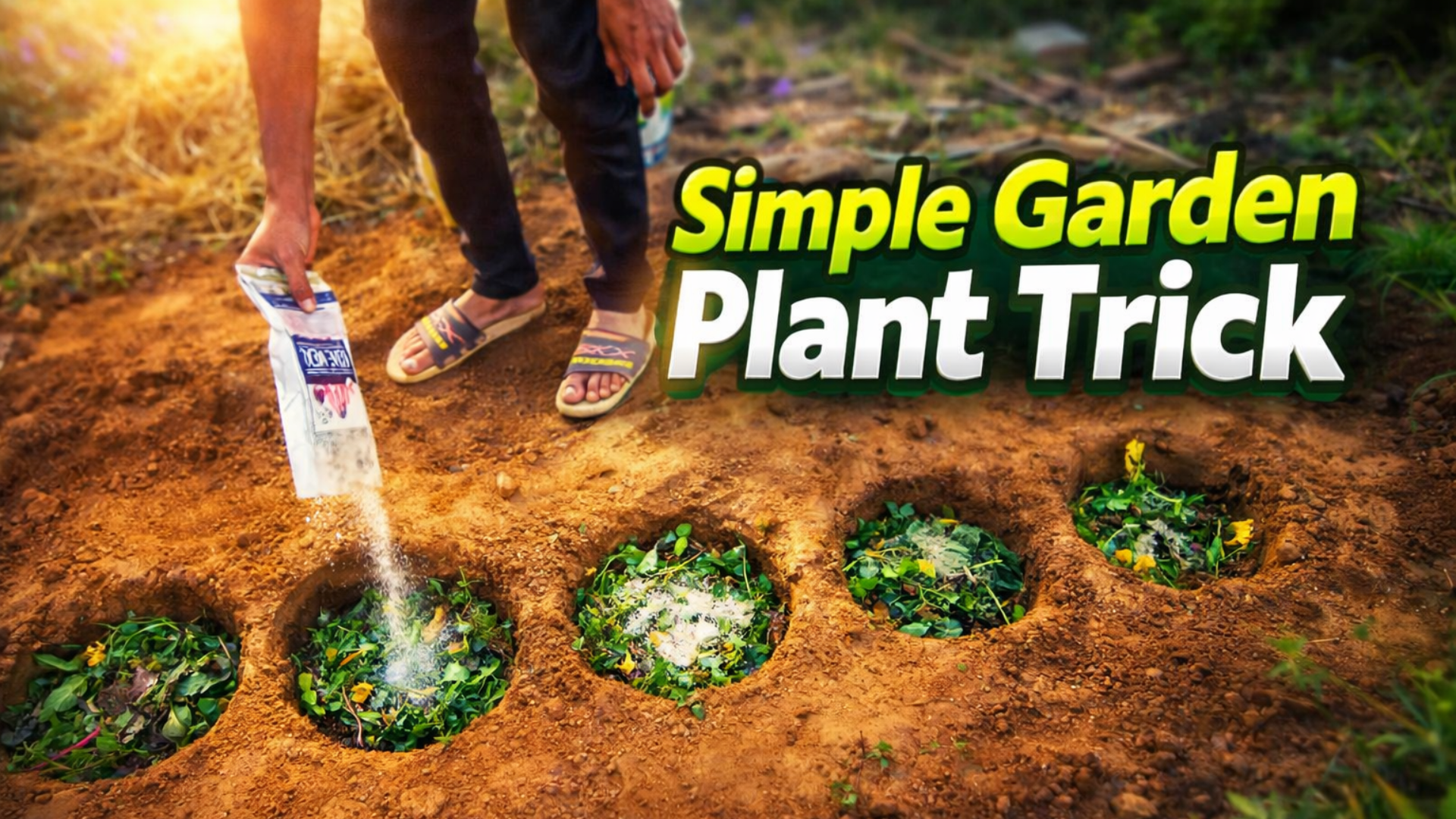 Garden hack: Transform plants without extra compost